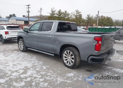 2021 Chevrolet Silverado 1500 4Wd Short Bed High Country from USA, damaged, VIN 1GCUYHED3MZ422723